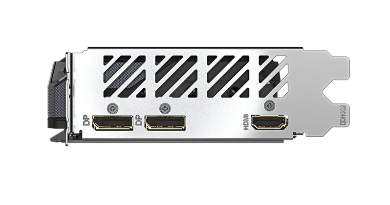 Các cổng kết nối của vga gigabyte rx 9060 XT